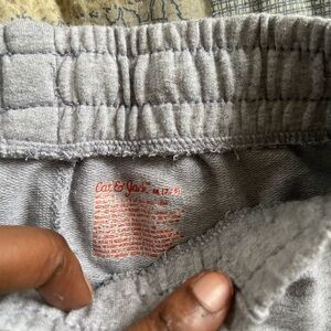 Cat & Jack Light Gray Girl Shorts